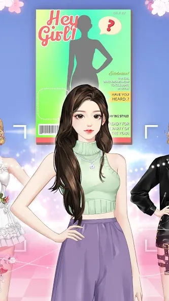 Fashion City：Style&Dress Up  [МОД Бесконечные монеты] Screenshot 1