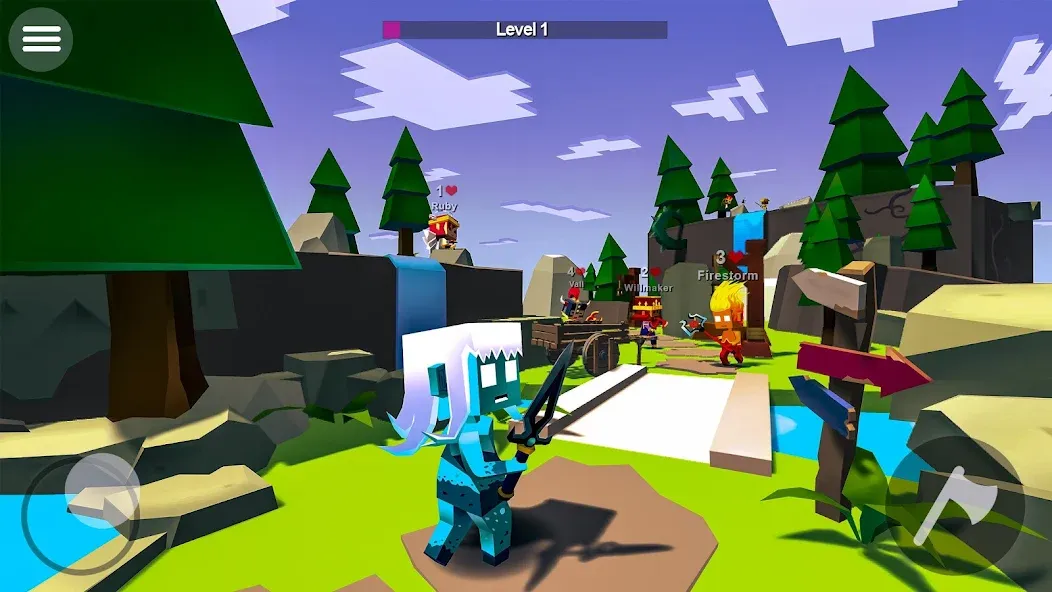 AXES.io  [МОД Unlimited Money] Screenshot 3