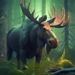 Взломанная The Moose - Animal Simulator (Зе Мус)  [МОД Unlimited Money] - стабильная версия apk на Андроид