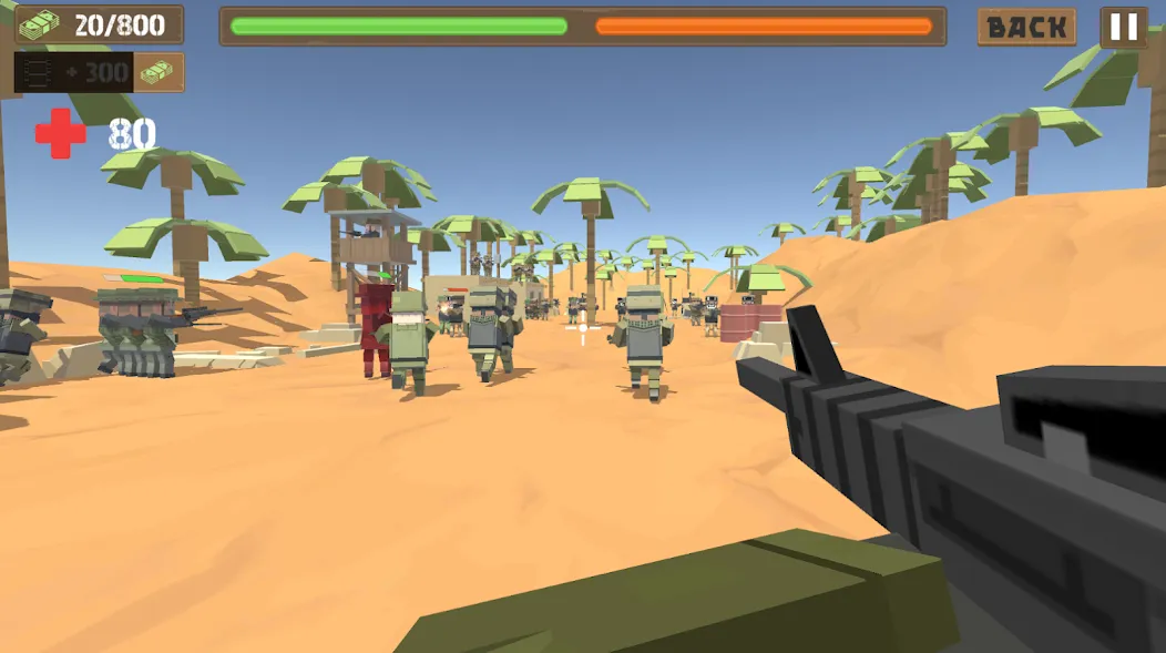 Border Wars: Army Simulator  [МОД Бесконечные монеты] Screenshot 3