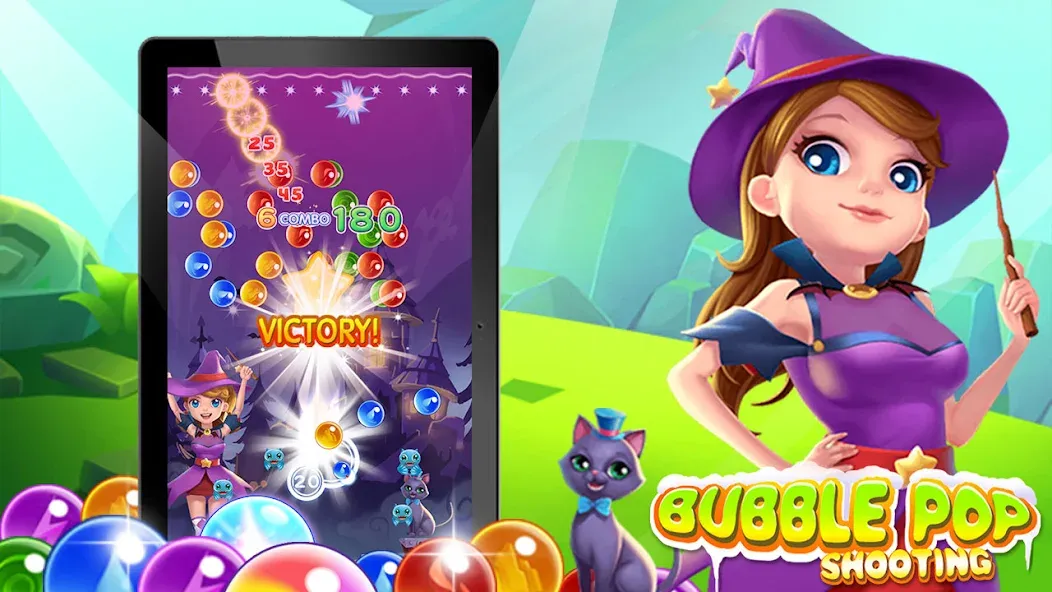 Bubble Pop - Classic Bubble Sh (Бабл Поп)  [МОД Много монет] Screenshot 5