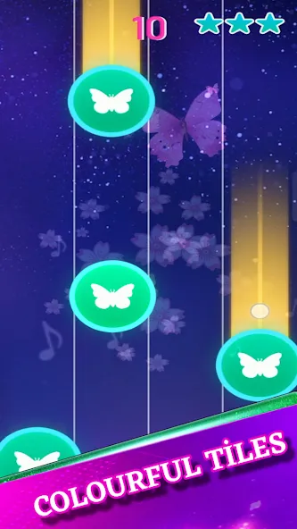 Pop Piano Fire : Magic Tiles 2 (Поп Пиано Файр)  [МОД Unlocked] Screenshot 1