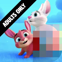 Скачать взлом Bunniiies - Uncensored Rabbit (Банниииз)  [МОД Много монет] - стабильная версия apk на Андроид