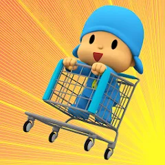 Скачать взломанную Pocoyo Run & Fun: Cartoon Jump  [МОД Много денег] - последняя версия apk на Андроид