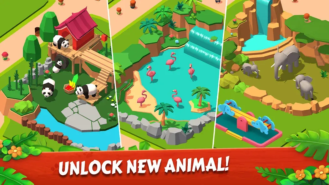 Zoo Tile - Match Puzzle Game (Зу Тайл)  [МОД Unlocked] Screenshot 1