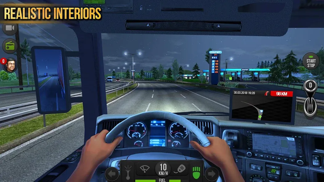 Truck Simulator : Europe  [МОД Unlocked] Screenshot 4