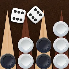 Скачать взломанную Backgammon Plus - Board Game (Бэкгаммон Плюс)  [МОД Бесконечные монеты] - стабильная версия apk на Андроид