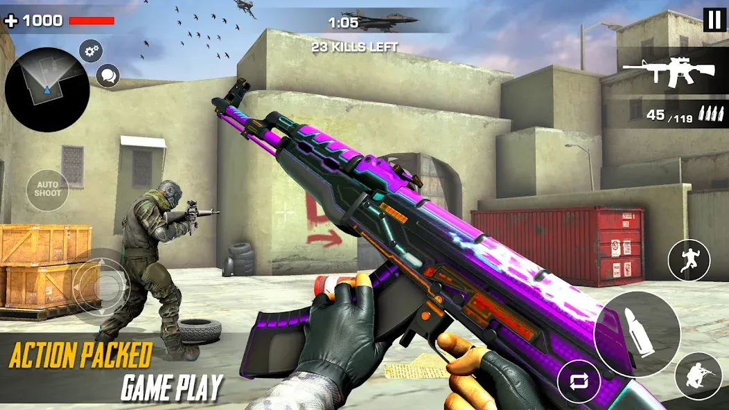 Cover Strike Ops FPS Gun Games  [МОД Меню] Screenshot 3