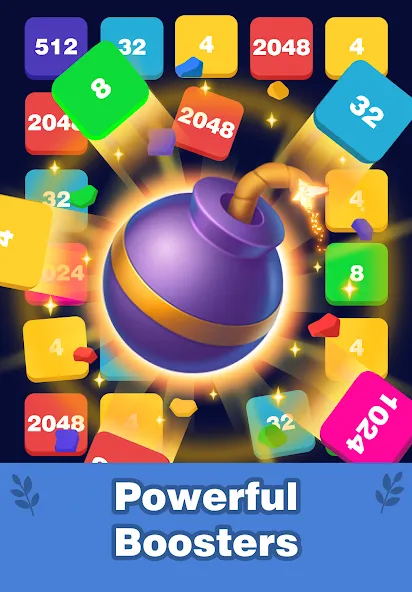 2248 Number block puzzle 2048 (Две тысячи двести сорок восемь)  [МОД Unlocked] Screenshot 5