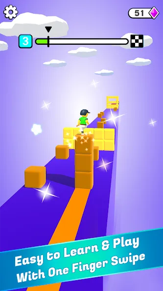 Block Surfer (Блок Серфер)  [МОД Unlimited Money] Screenshot 1