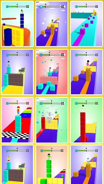 Block Surfer (Блок Серфер)  [МОД Unlimited Money] Screenshot 4