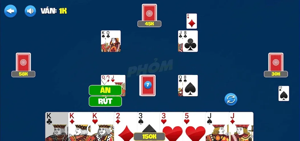 Phỏm  [МОД Unlimited Money] Screenshot 2