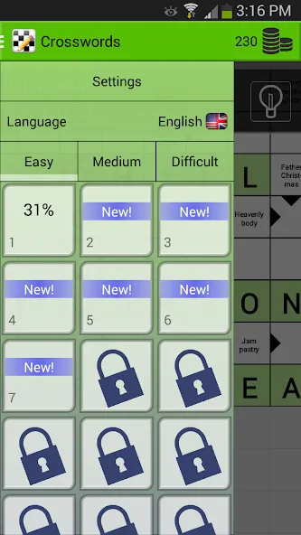 Crosswords  [МОД Mega Pack] Screenshot 2