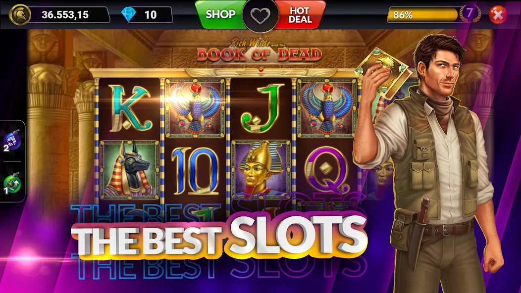 SpinArena Online Casino Slots (СпинАрена Онлайн Казино Слоты)  [МОД Menu] Screenshot 3