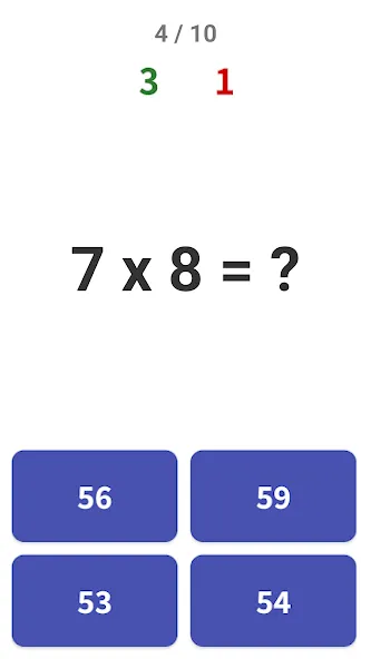 Multiplication Games Math quiz  [МОД Меню] Screenshot 3