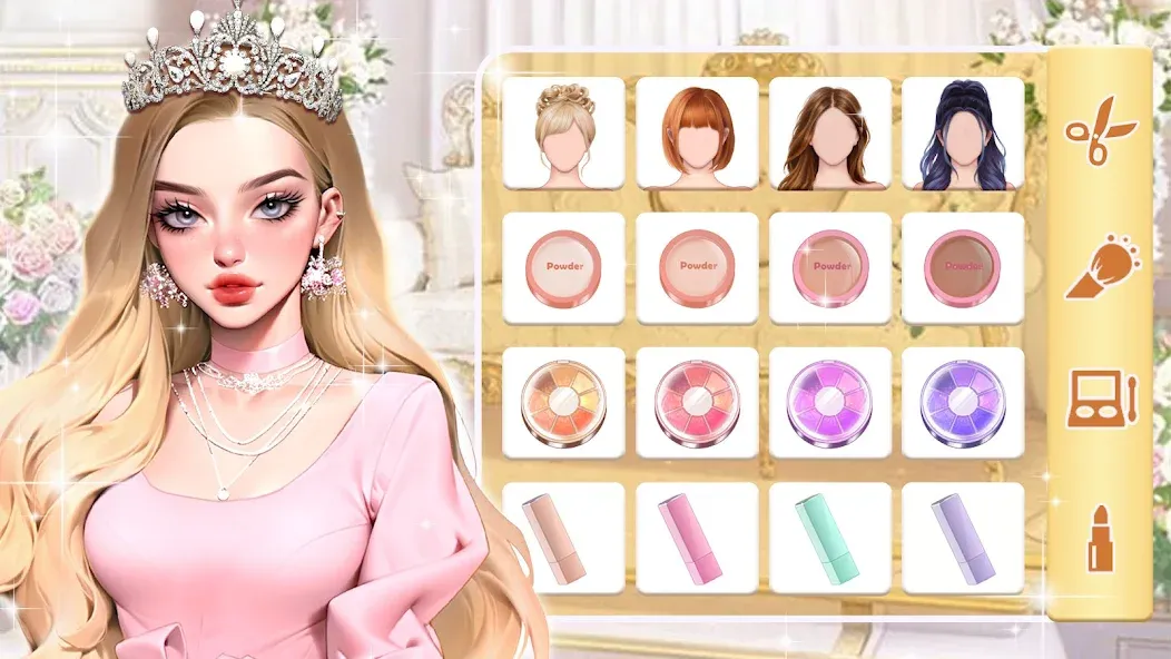 Makeup Stylist: Makeup Game (Сам сделай макияж)  [МОД Все открыто] Screenshot 2