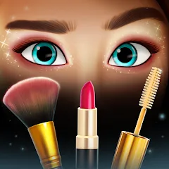 Скачать взломанную Makeover Match - Fashion Game (Мейковер Матч)  [МОД Menu] - стабильная версия apk на Андроид