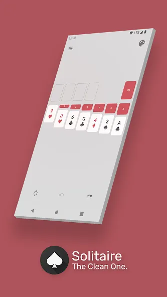 Solitaire - The Clean One (Солитер)  [МОД Menu] Screenshot 1