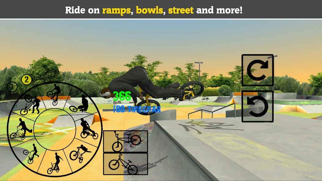 BMX FE3D 2 (БМХ ФЭ3Д 2)  [МОД Unlimited Money] Screenshot 4