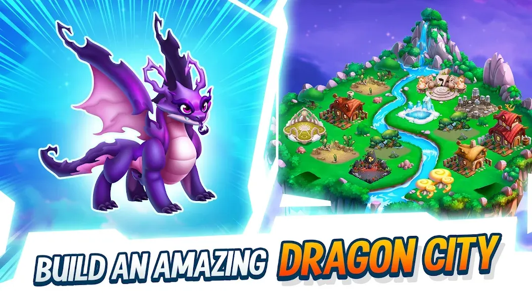 Dragon City: Mobile Adventure  [МОД Unlocked] Screenshot 3