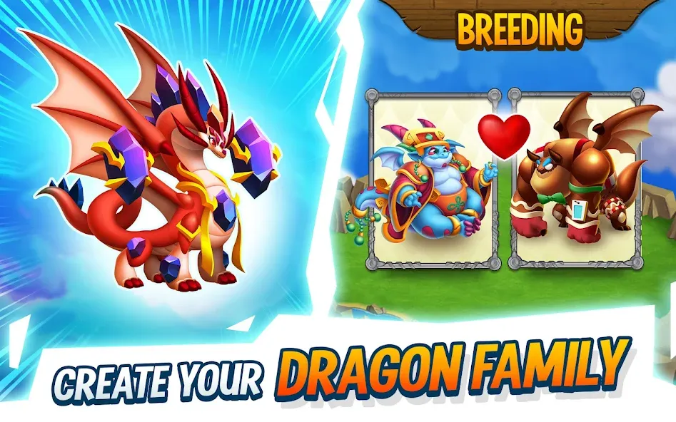 Dragon City: Mobile Adventure  [МОД Unlocked] Screenshot 5