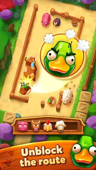 Farm Jam: Animal Parking Game (Фарм Джам)  [МОД Много монет] Screenshot 1