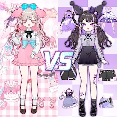 Скачать взломанную Dress Up! Shining Anime Star  [МОД Бесконечные монеты] - стабильная версия apk на Андроид