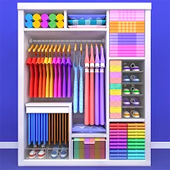 Взлом Fill the Closet: Organize Game (Фил зе Клозет)  [МОД Menu] - стабильная версия apk на Андроид