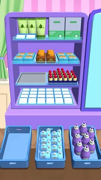 Fill Up Fridge：Organizing Game  [МОД Unlocked] Screenshot 2