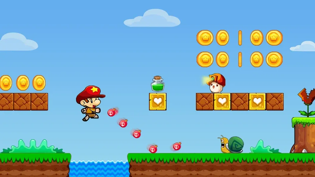 Bob's World - Super Bob Run (Боб Ворлд)  [МОД Меню] Screenshot 4