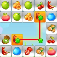 Взлом Link fruits - fruit match pair  [МОД Много монет] - стабильная версия apk на Андроид