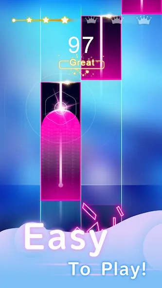 Piano Pop Tiles -Classic Piano (Пиано Поп Тайлс)  [МОД Бесконечные монеты] Screenshot 2