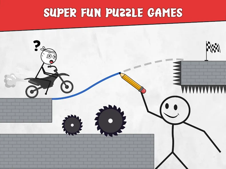 Draw Bridge: Puzzle Games (Дроу Бридж)  [МОД Menu] Screenshot 5