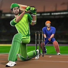 Взломанная Play Cricket Games (Плей Крикет Геймс)  [МОД Все открыто] - стабильная версия apk на Андроид