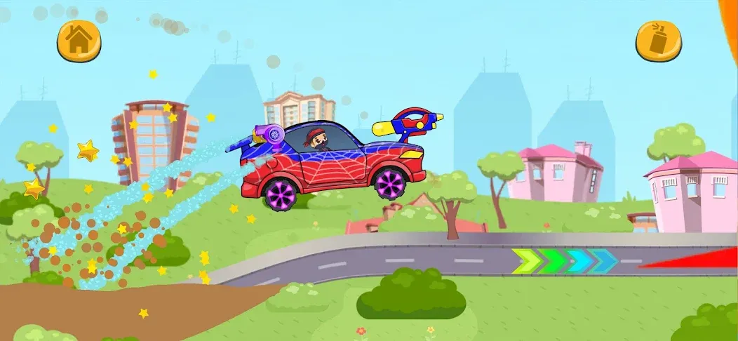 Vlad and Niki: Car Games  [МОД Бесконечные деньги] Screenshot 2