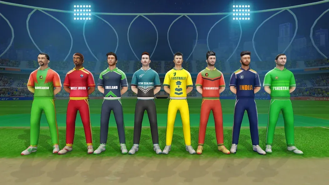 World Cricket Games :T20 Cup (Ворлд Крикет Геймс)  [МОД Много монет] Screenshot 5