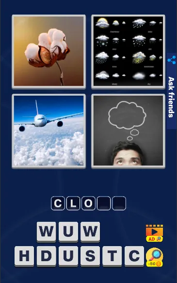 4 Pics 1 Word Quiz Game  [МОД Много денег] Screenshot 3