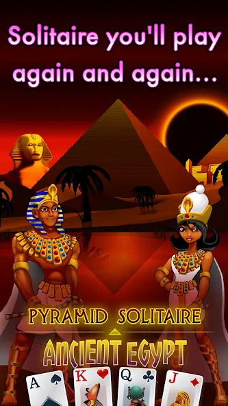 Pyramid Solitaire - Egypt (Пирамиды пасьянс)  [МОД Menu] Screenshot 2