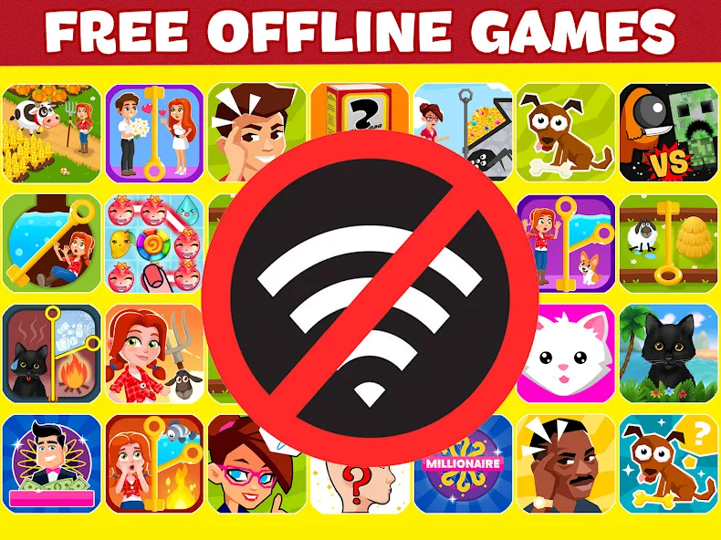 Offline Games: don't need wifi  [МОД Много монет] Screenshot 5