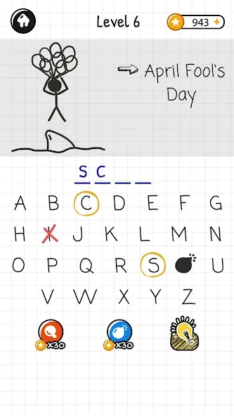 Hangman Words:Two Player Games  [МОД Mega Pack] Screenshot 5