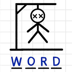 Скачать взломанную Hangman Words:Two Player Games  [МОД Mega Pack] - стабильная версия apk на Андроид