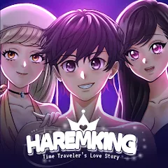 Взломанная HaremKing - Waifu Dating Sim (ХаремКинг)  [МОД Бесконечные монеты] - полная версия apk на Андроид