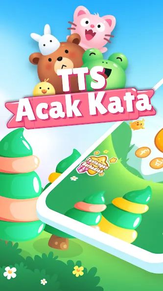 Acak Kata - Teka Teki Silang (Ацак Ката)  [МОД Unlimited Money] Screenshot 1