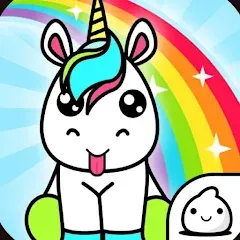 Скачать взломанную Unicorn Evolution Merge Kawaii (Юникорн Эволюшн Мерж Кавай)  [МОД Меню] - стабильная версия apk на Андроид