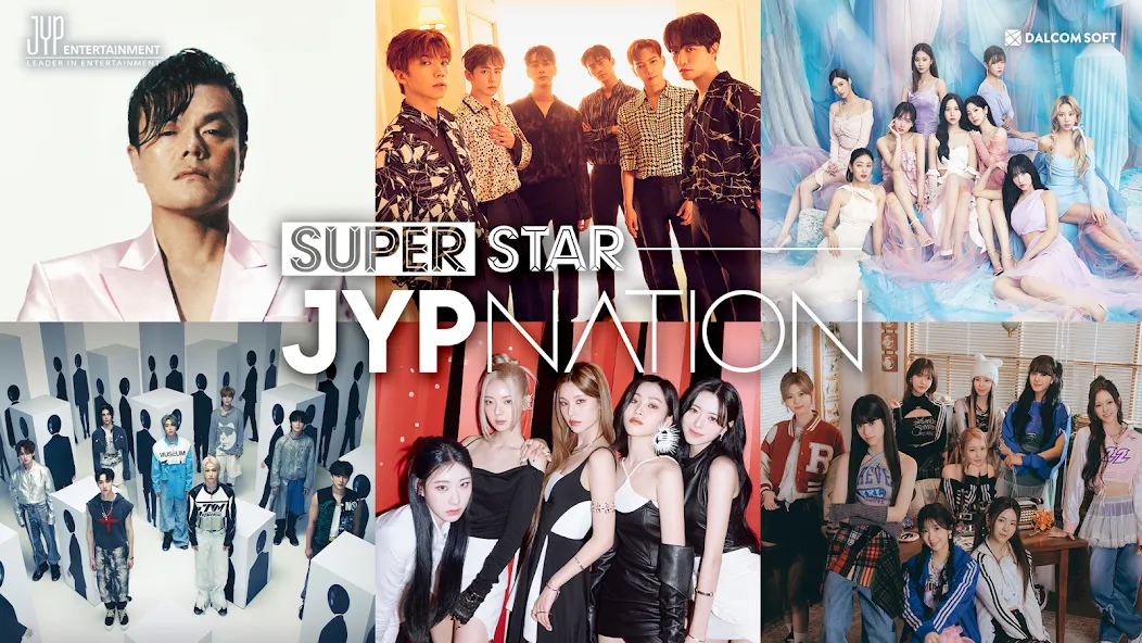 SUPERSTAR JYPNATION (УПЕРСТАР НЭЙШН)  [МОД Menu] Screenshot 1