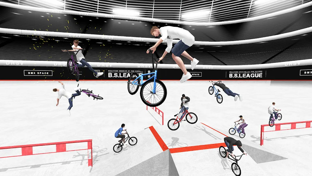 BMX Space (БМХ Спейс)  [МОД Много денег] Screenshot 1