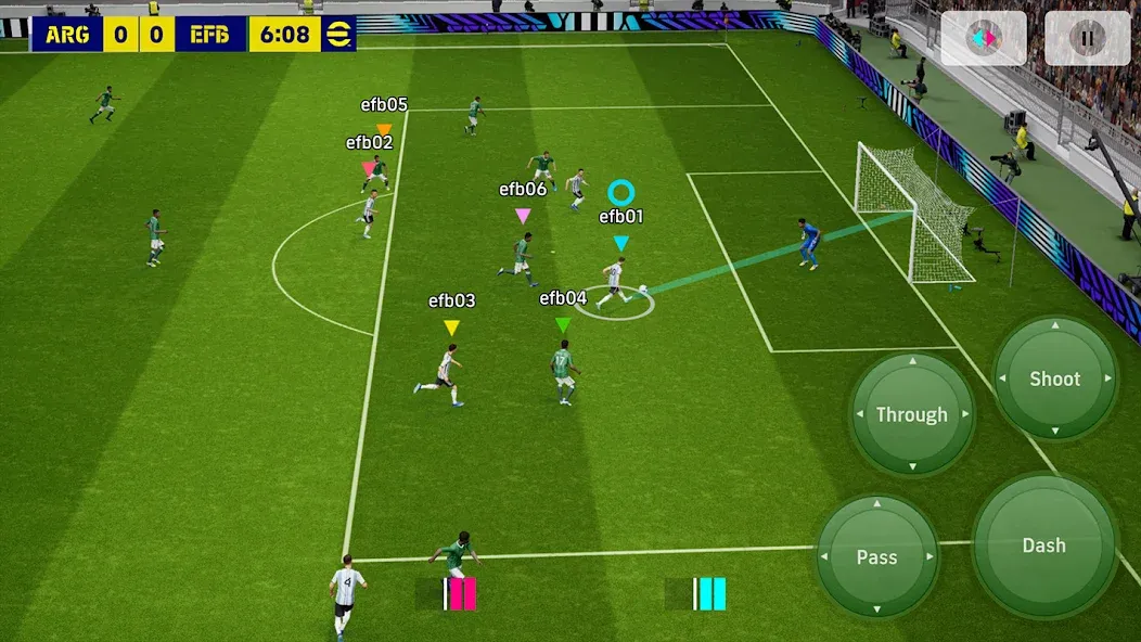 eFootball™ 2024 (ИФутбол 2023)  [МОД Бесконечные монеты] Screenshot 3