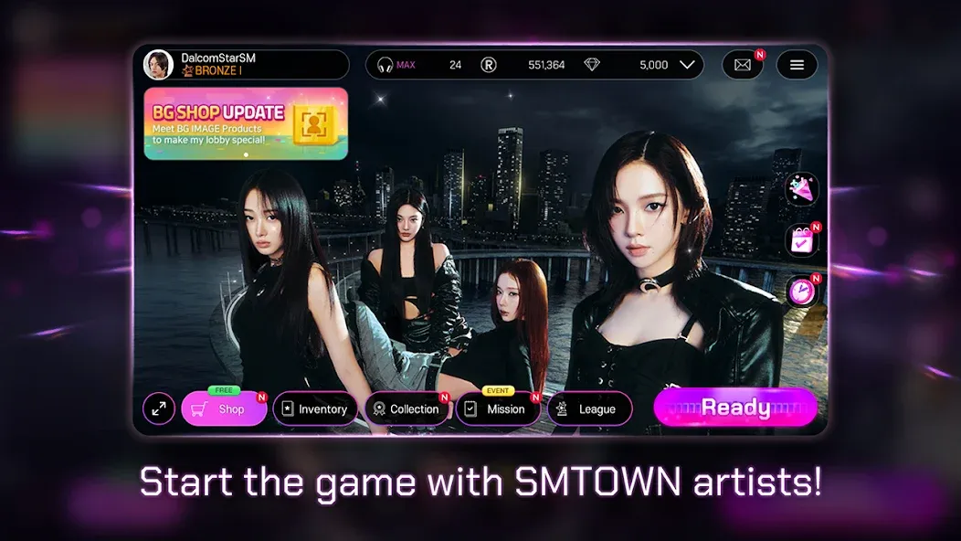 SUPERSTAR SMTOWN (уперСтар СМТАУН)  [МОД Unlimited Money] Screenshot 2