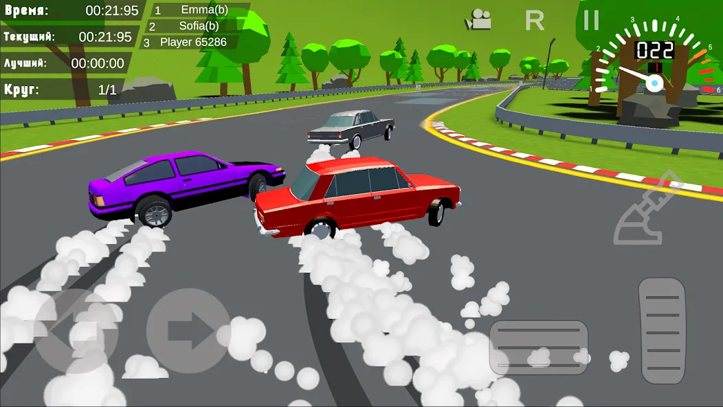 Drift in Car  [МОД Бесконечные монеты] Screenshot 1