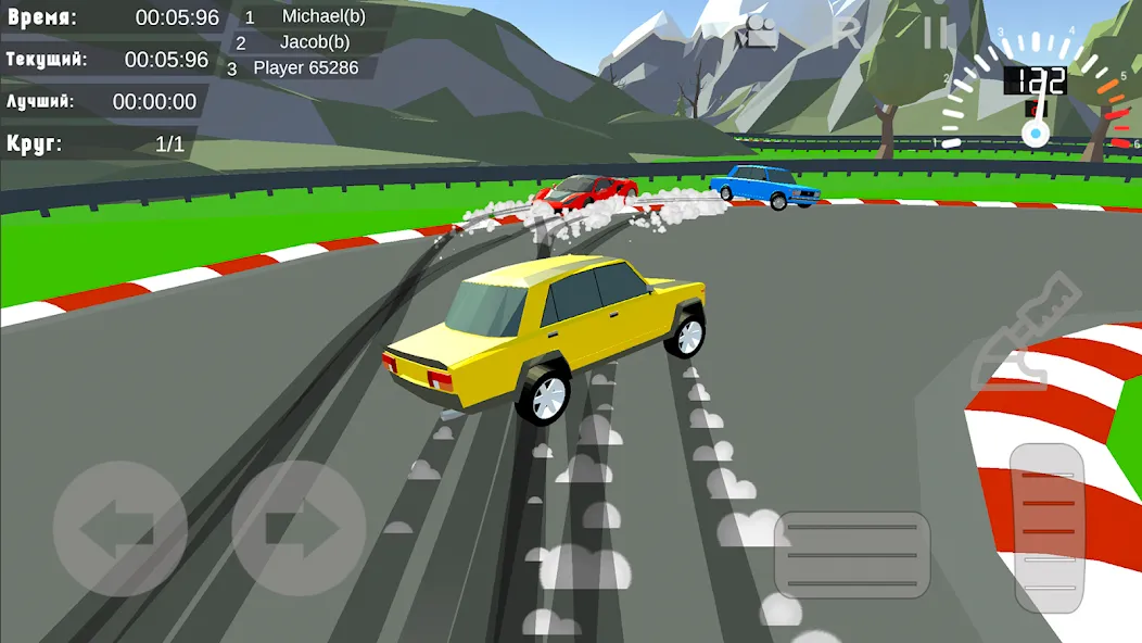 Drift in Car  [МОД Бесконечные монеты] Screenshot 2